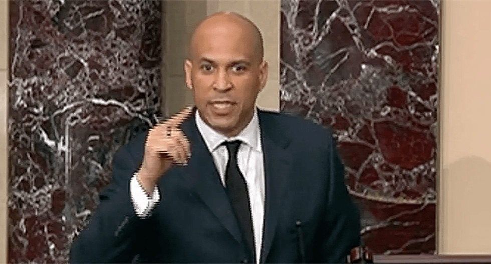 WATCH: Senator Cory Booker delivers emotional speech after Rand Paul holds up anti-lynching legislation