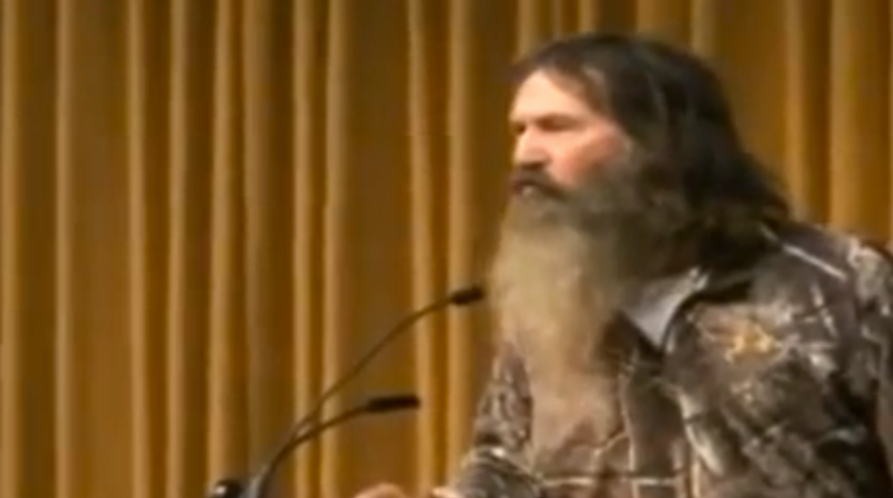Duck Dynasty's Phil Robertson stands by controversial comments in Sunday sermon: '[W]e are not worried about all the repercussions'
