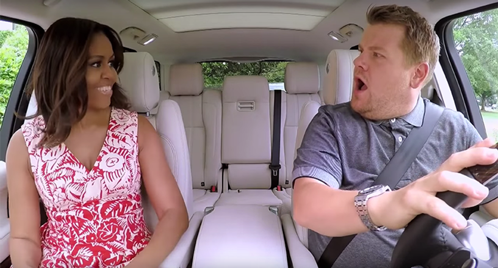 Michelle Obama does carpool karaoke with Missy Elliott — and it's awesome