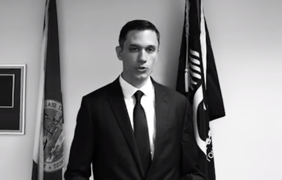 WATCH: Avowed eugenicist uses Charlottesville as a springboard for US Senate run