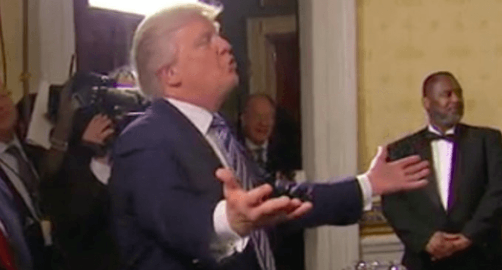 Trump just wasted $400,000 of taxpayer money to fly back to Washington to attend a concert