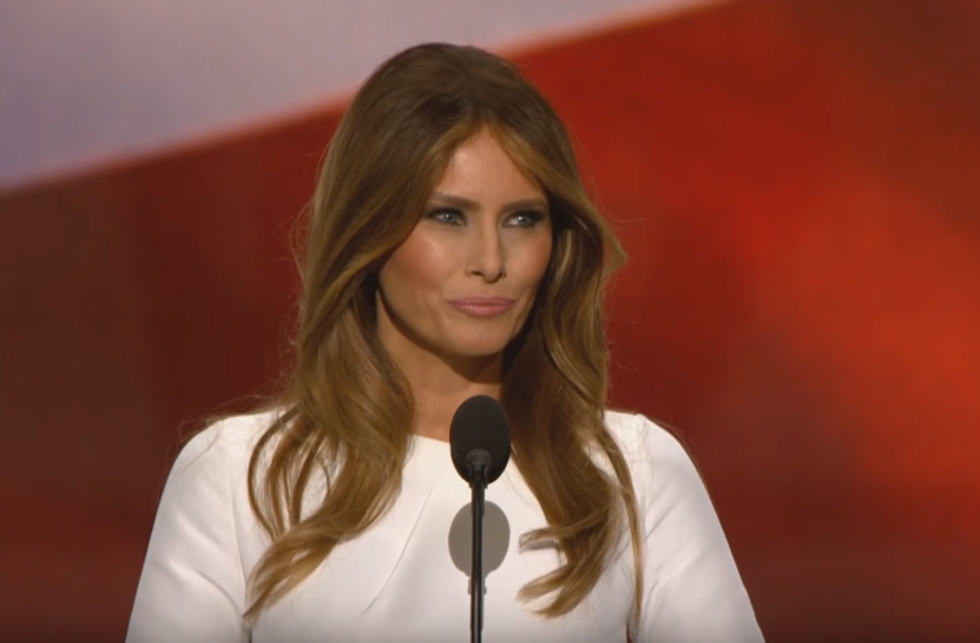 Melania Trump's website yanked offline as questions swirl about her 'degree'