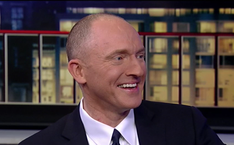 WATCH: Carter Page jokes his way through Fox News talkshow -- but won't deny being a Russian spy when asked