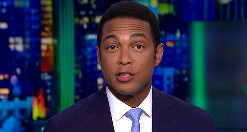'What do you say to that?': Stunned Don Lemon rips Trump's 'unhinged, embarrassing' speech