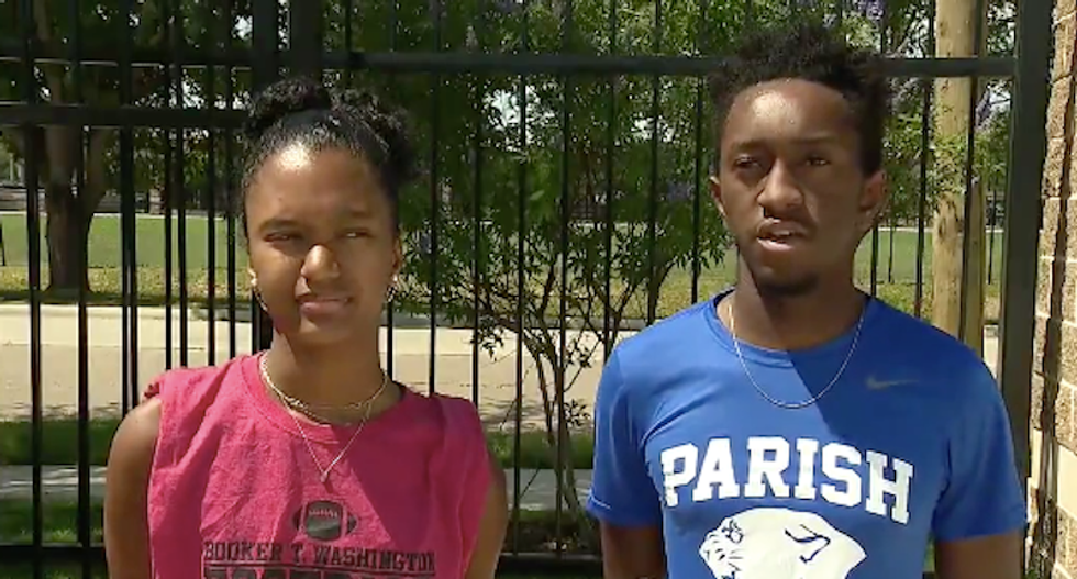 Sonic Drive-In threatens to call cops on Black teens for standing outside their cars — but white teens allowed to loiter