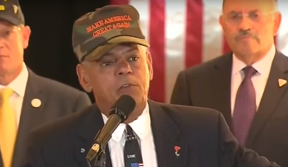 Former Trump adviser who called for Hillary Clinton to be shot invited to White House bill signing