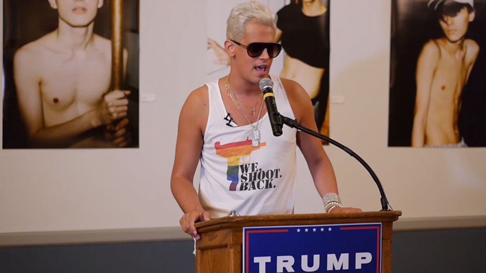 'We’ve taken over the right': Gay Trump fans and neo-Nazis bond at RNC over mutual hatred of Muslims