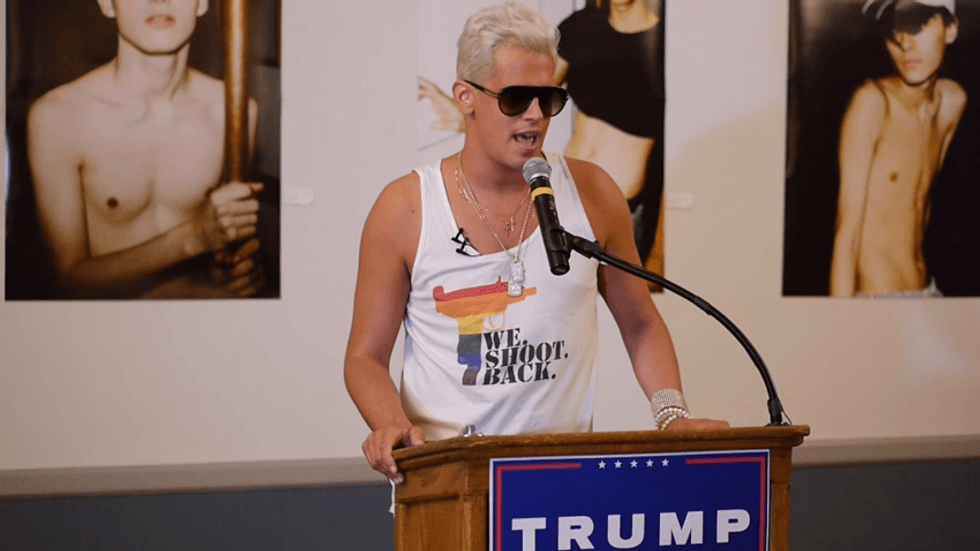 'We’ve taken over the right': Gay Trump fans and neo-Nazis bond at RNC over mutual hatred of Muslims