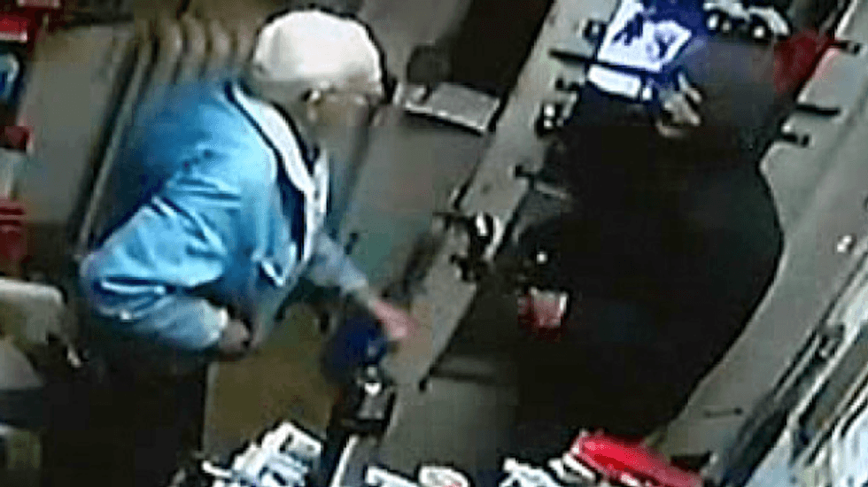 Elderly Laundromat owner thwarts robbery by pulling his own gun: 'It was just funny'