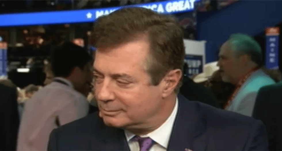 Trump campaign chair Manafort organized protesters who threw rocks at US troops: report