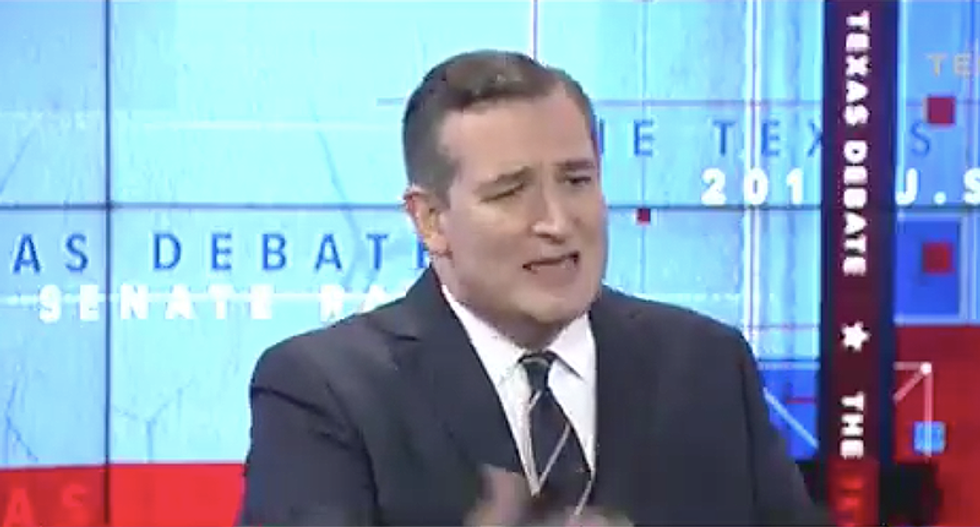 WATCH: Angry Ted Cruz couldn't stop fighting with the moderators when he was cut off for time