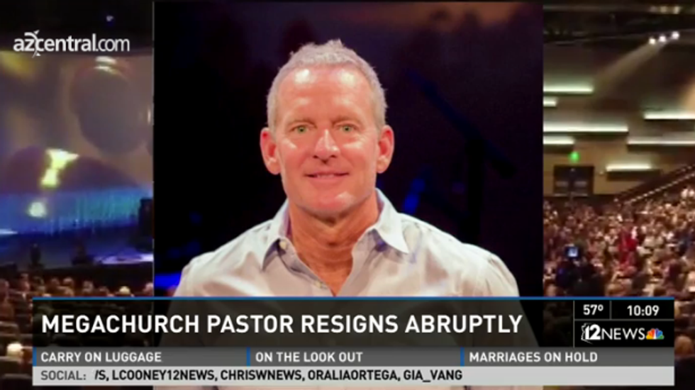 Married pastor at Arizona megachurch resigns after admitting to multiple affairs