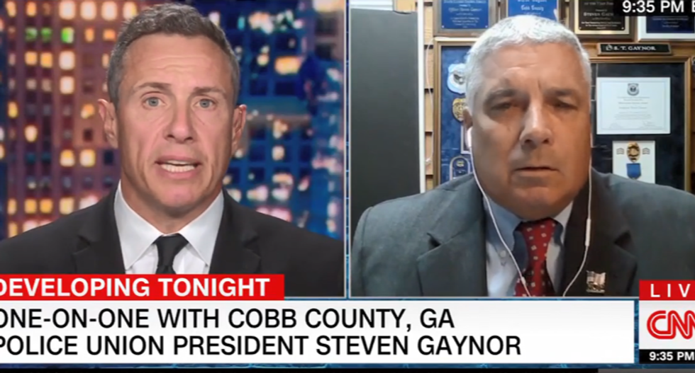 CNN's Cuomo grills police union president as he defends cops who shot Rayshard Brooks