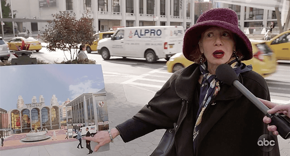 WATCH: New Yorkers flip when Jimmy Kimmel crew tells them Lincoln Center to be renamed after Trump
