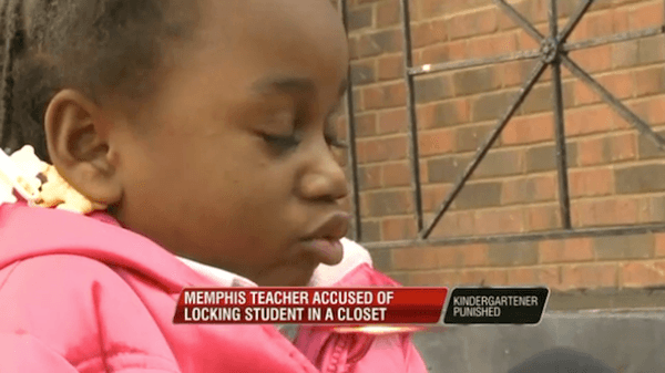 Memphis teacher allegedly locked 5-year-old in closet as punishment, then went home sick