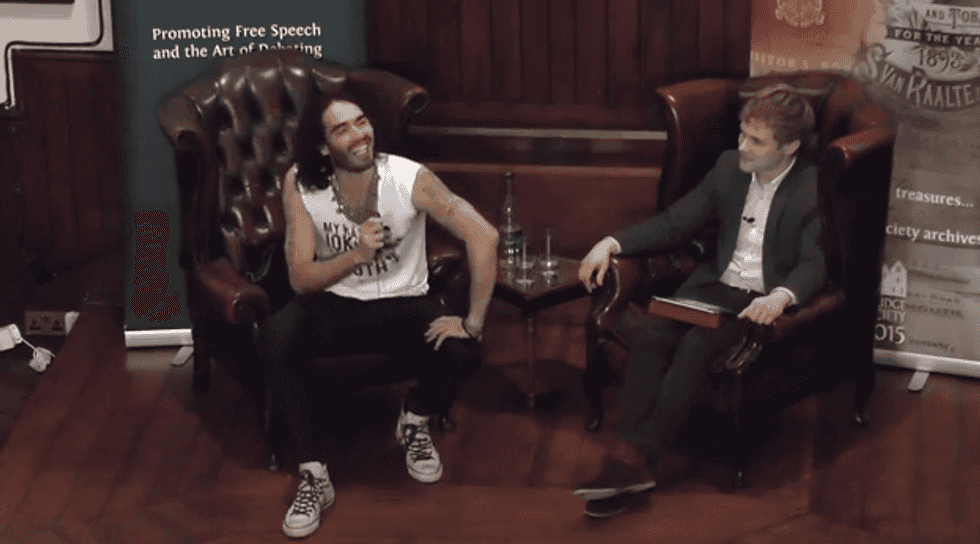 Russell Brand rules out 'little ejaculations' like voting -- he wants revolution 'b*kkake'