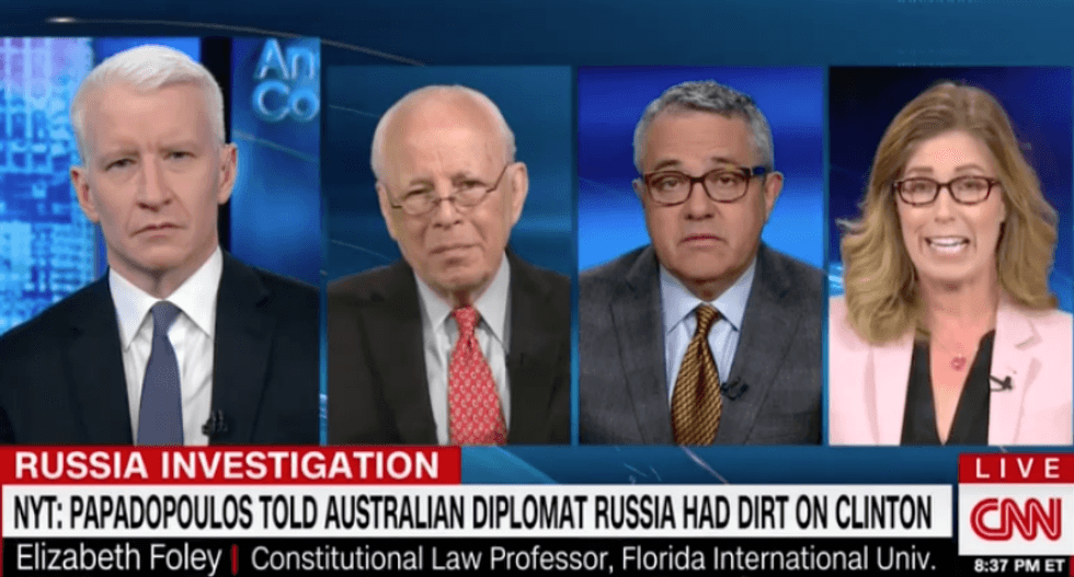 CNN panel erupts after professor claims FBI based Trump campaign surveillance solely on the Trump-Russia dossier