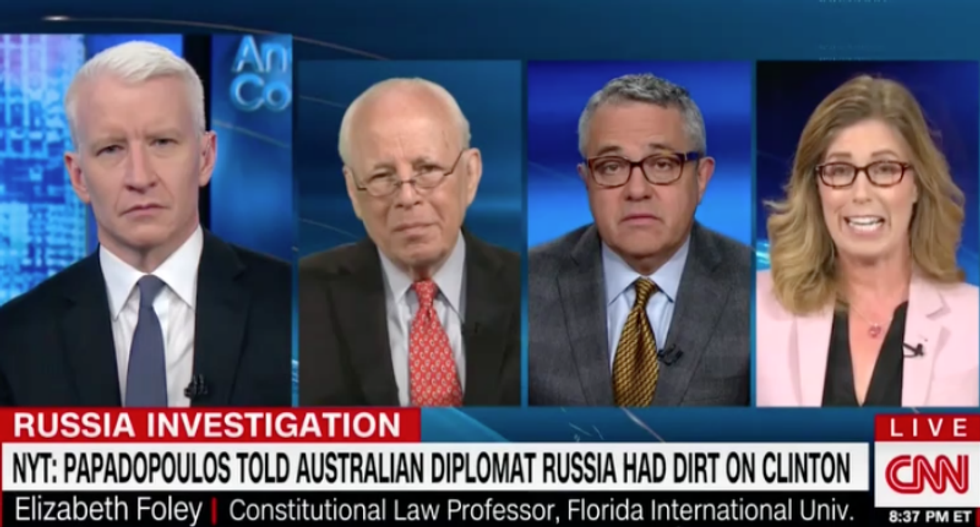 CNN panel erupts after professor claims FBI based Trump campaign surveillance solely on the Trump-Russia dossier