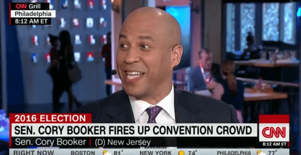 'I love Donald Trump': Sen. Cory Booker kills the GOP nominee with kindness