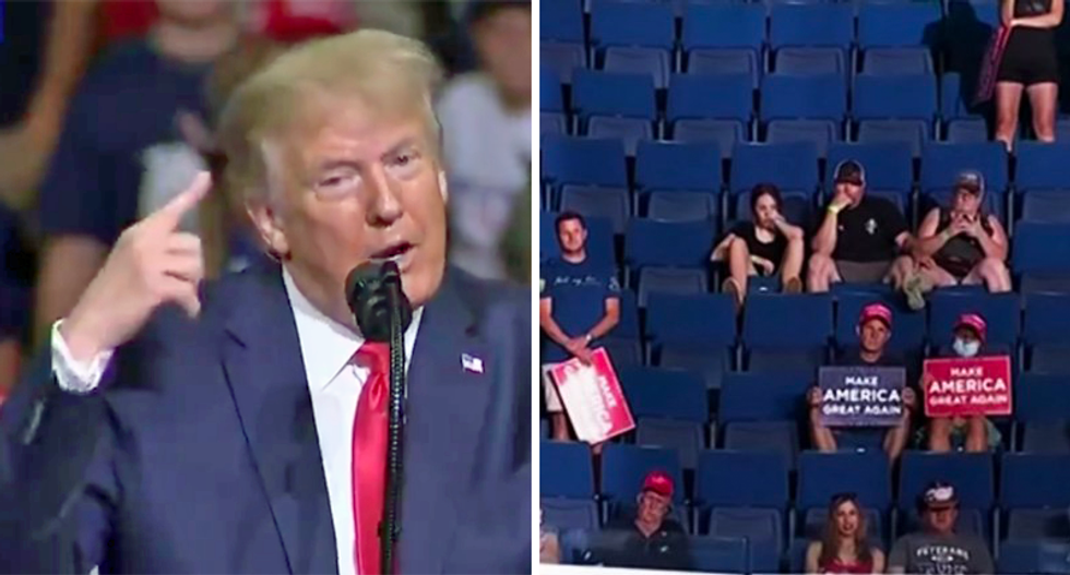 Trump may end his campaign rallies out of fear of 'empty seats' as coronavirus scares away his supporters: report