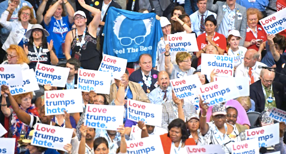 Social media slams Bernie backers for heckling black DNC speakers: 'Bad optics, but perfect metaphor'