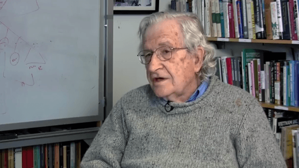 Noam Chomsky: The Tea Party is the 'petit bourgeois' face of corporate oligarchs