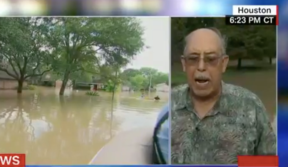 'Amateur hour': Hurricane Katrina military director blows up on CNN about inadequate Harvey response