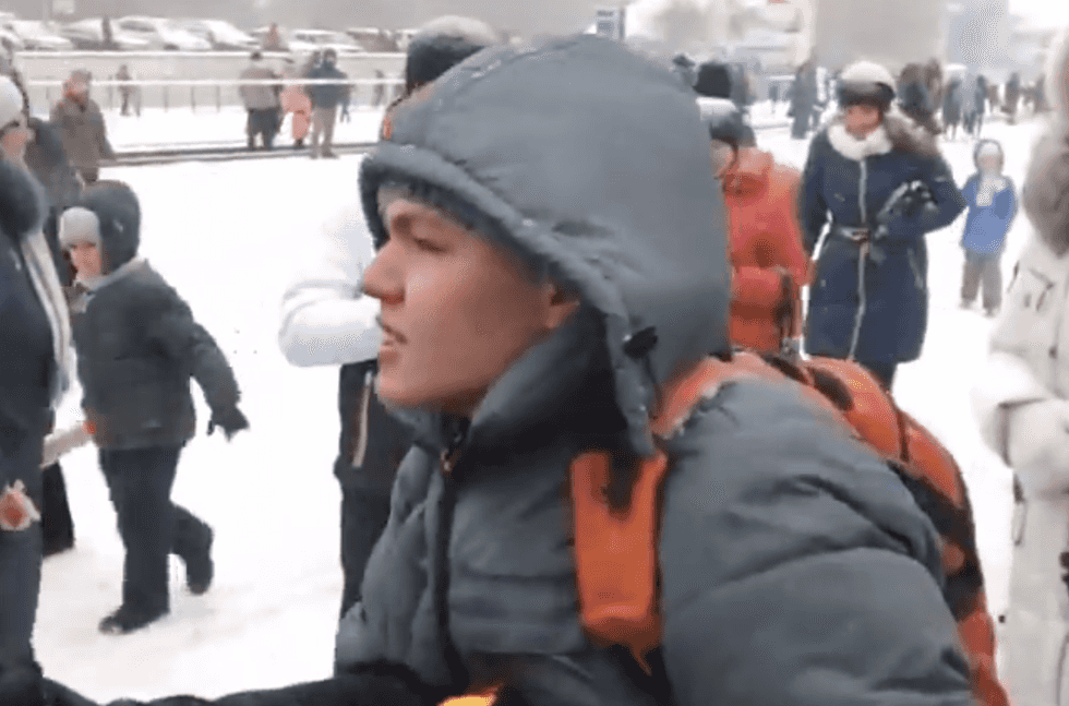 Russian cops, Olympic officials tackle teen for unfurling LGBT pride flag at torch relay