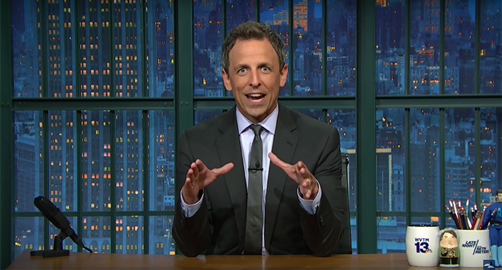 Take 'your f*cking meds': Speechless Seth Meyers floored by Trump's Mika attacks