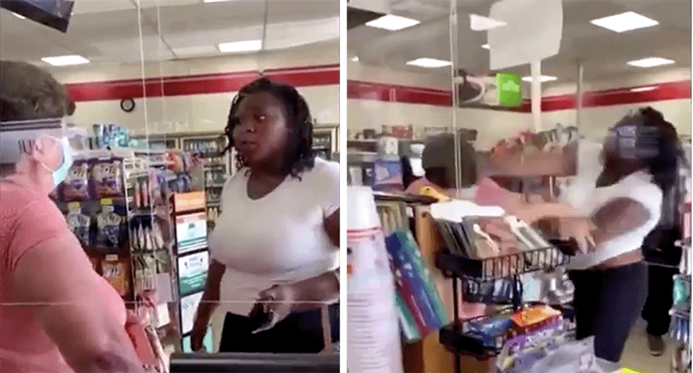 White Sacramento woman punched out after slinging N-word at Black customer