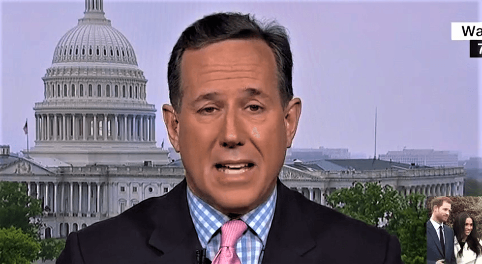Rick Santorum gives away the GOP's game on impeachment: 'Even if he did it, Republicans don't care!'