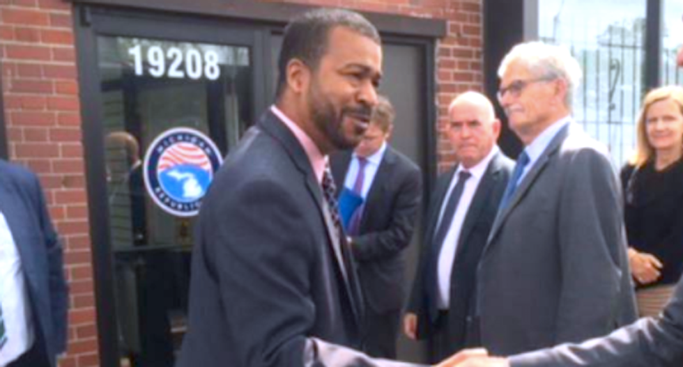 Furious Michigan Republicans want black outreach chief fired for not defending the Confederacy