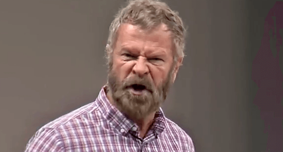 Florida man melts down in crazed anti-mask town hall appearance: 'I will not be muzzled like a mad dog'