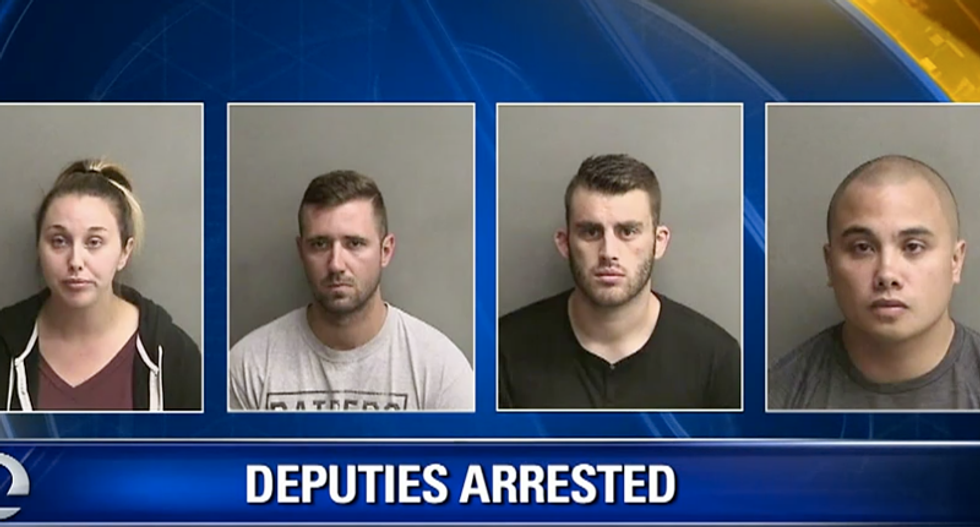 'Embarrassed, shocked, and ashamed': Sheriff arrests 4 deputies in feces-throwing scandal