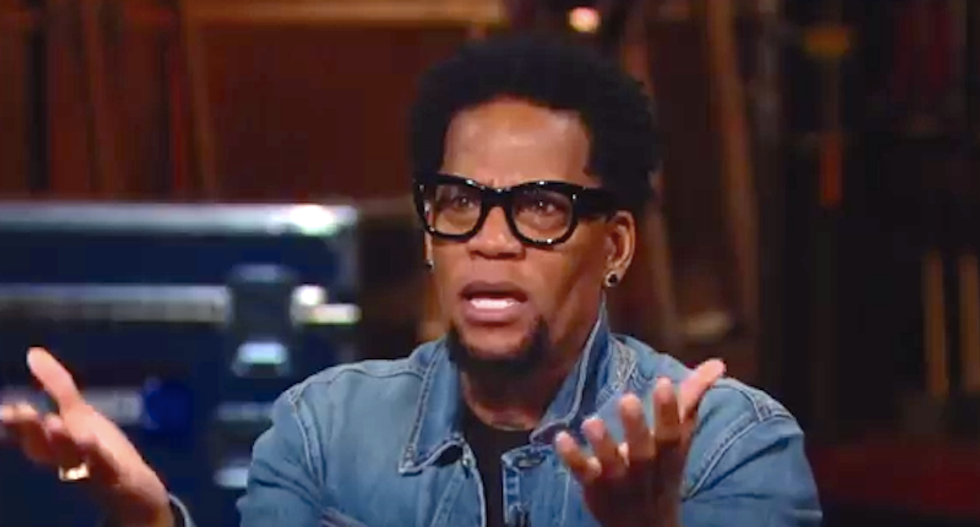‘Welcome back, n*ggers!’ DL Hughley says Obama was just an 'intermission' -- and Trump is Act 2