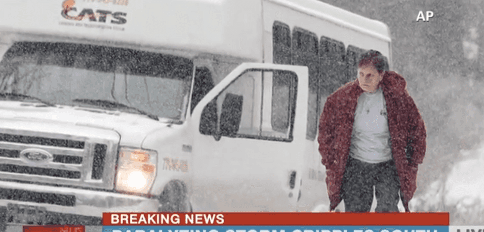 Calls for help flood social media as freak snowstorm turns Atlanta into ‘frozen hellscape’