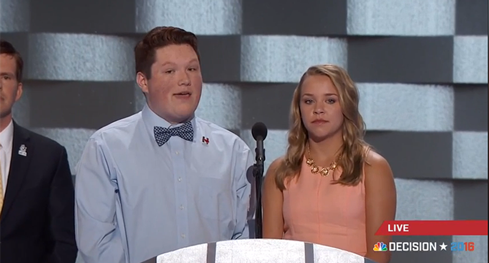 Fired pizza workers get the ultimate revenge against sexist boss at DNC