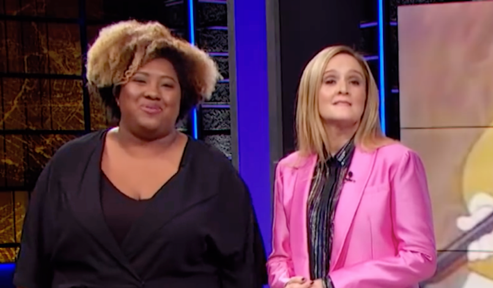 'I wouldn't want to ruin your Halloween, Becky': Sam Bee correspondent has the perfect comeback for Megyn Kelly