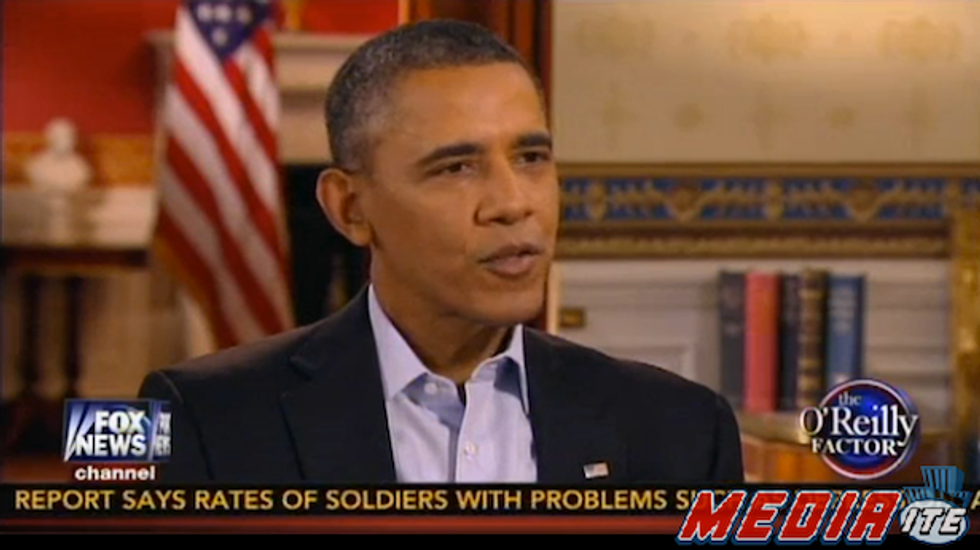 O'Reilly: Why don't you talk about black families? Obama: I do, but you're not listening