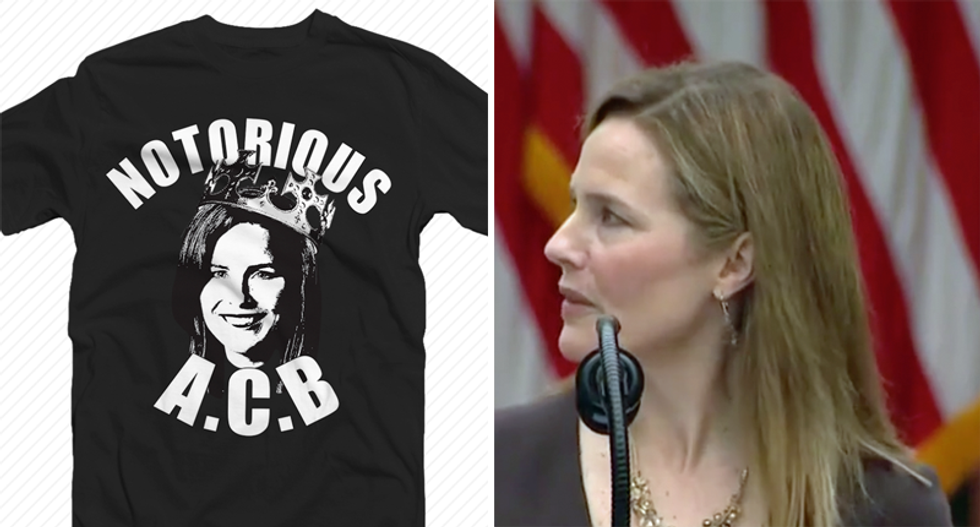 Senate Republicans attempt to brand Amy Coney Barrett as the ‘Notorious ACB’