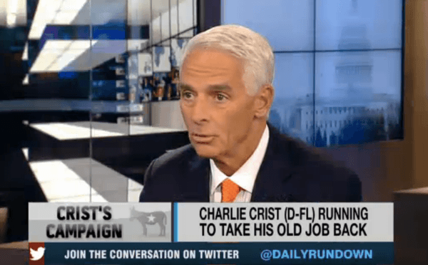 Charlie Crist: 'Intolerable' racism and hate for Obama is why I left the GOP