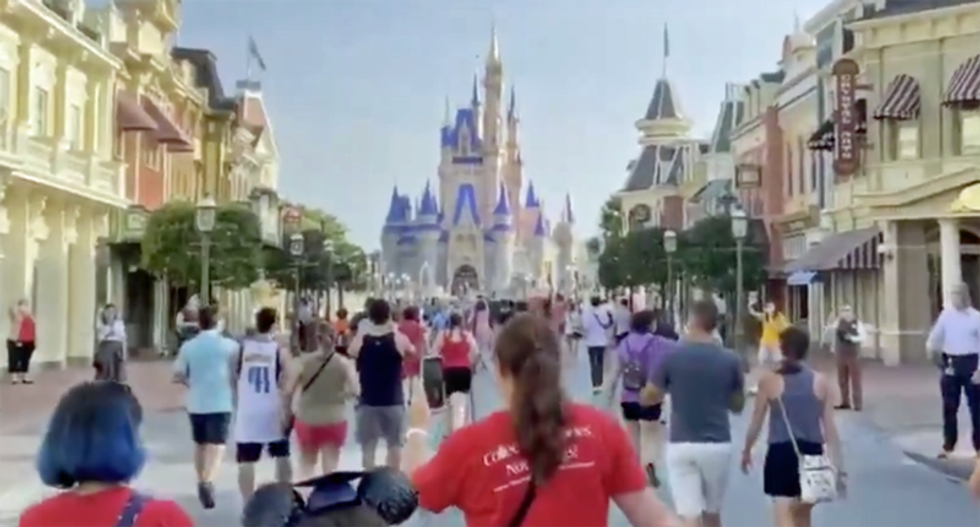 ‘Tragic Kingdom’: Twitter users share photos and reports from re-opened Disney World