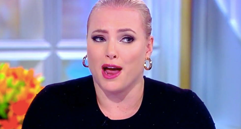 The View’s Meghan McCain calls in sick after getting brutally mocked online all weekend