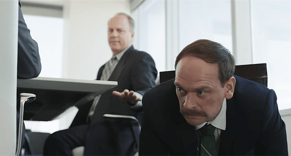 'Shut up, side table!': Watch the hilarious and blistering ad House Democrats are using to slam the GOP tax scam