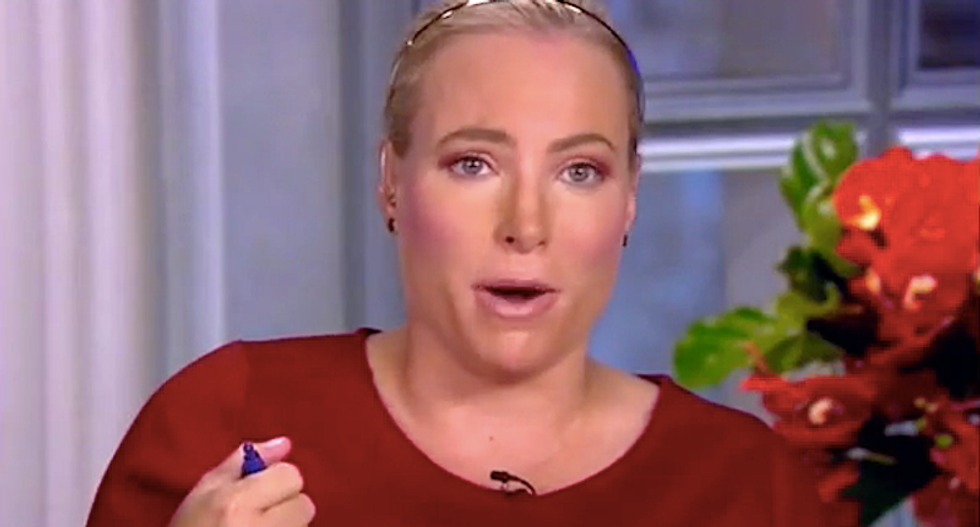 The View's Meghan McCain erupts over criticism of the GOP -- until Whoopi Goldberg finally cuts her off