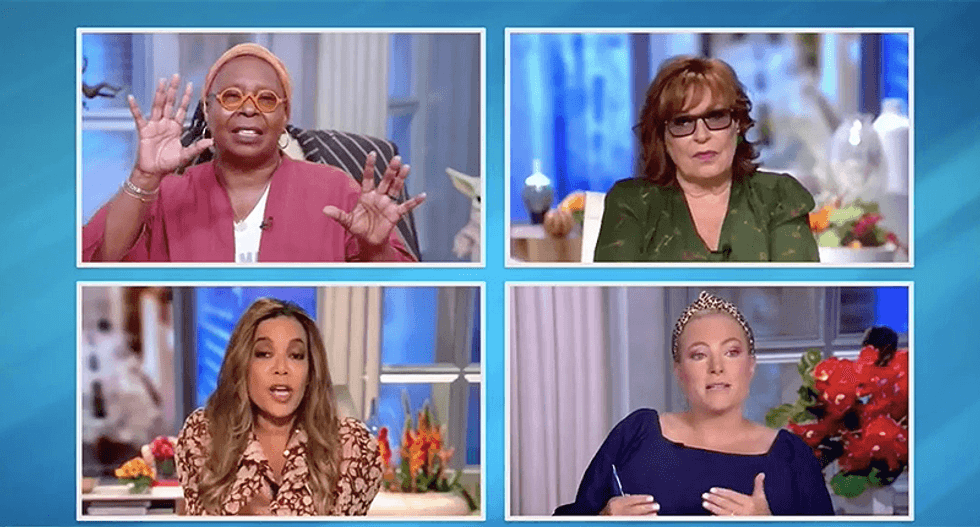 The View ends in shouting match after Meghan McCain comes out in support of Fox News' Tucker Carlson