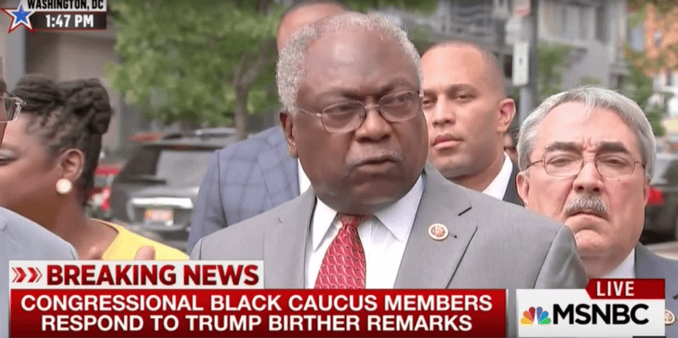 'A two-bit racial arsonist': Watch the entire Congressional Black Caucus nuke Trump’s birther remarks