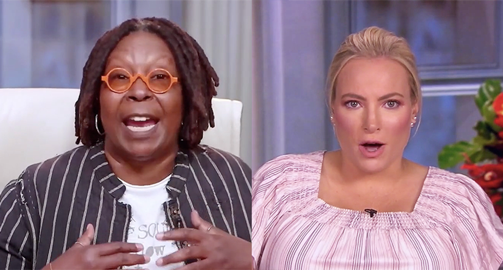 The View's Meghan McCain turns on Fauci after blaming him for resurgence of COVID-19 -- then gets schooled by Whoopi Goldberg