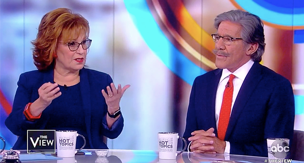 The View destroys Geraldo Rivera for trying to excuse his MAGABomber false flag conspiracy theory as a 'brain fart'