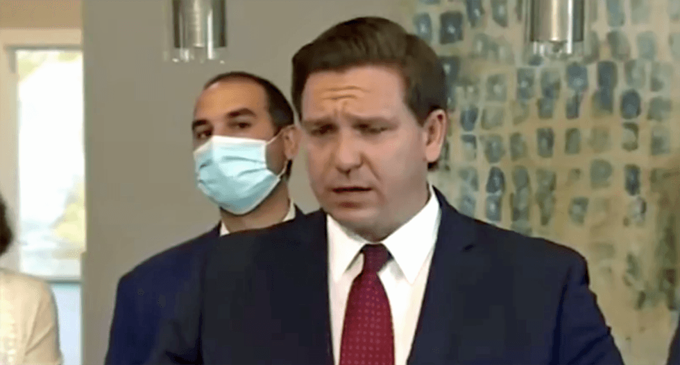GOP governor blasted for ‘leaking’ Florida records to fuel coronavirus conspiracy theory: report